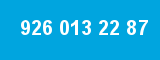 926 013 22 87 926 013 22 87